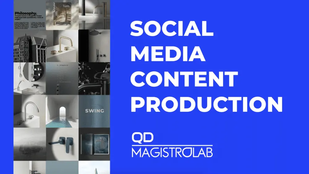 Creazione di Contenuti Instagram per QD Magistro Lab